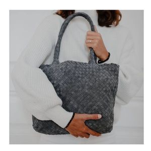 Milaner Italia The Mini Elena Woven Handbag